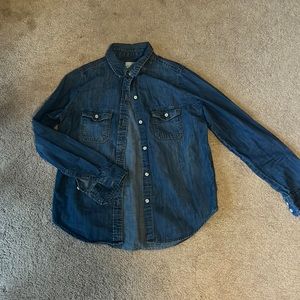 Universal threads denim shirt size small
